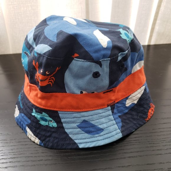 (NWOT) Carters Baby Shark Toddler Bucket Hat -SIZE 2T-4T - Picture 4 of 8